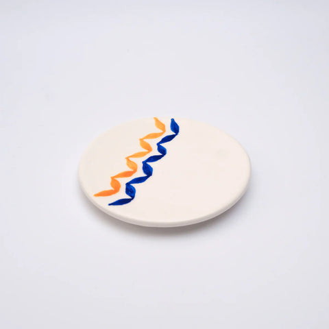 Handmade Palestinian Ceramic Trinket Dish - Made in Bethlehem Supporting Refugee Women