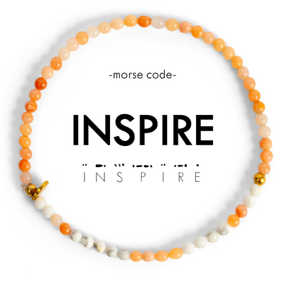 Inspire Morse Code Bracelet