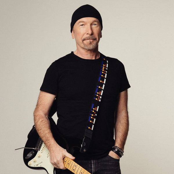 PRE-ORDER: The Edge x Love Welcomes Guitar Strap - Love Welcomes