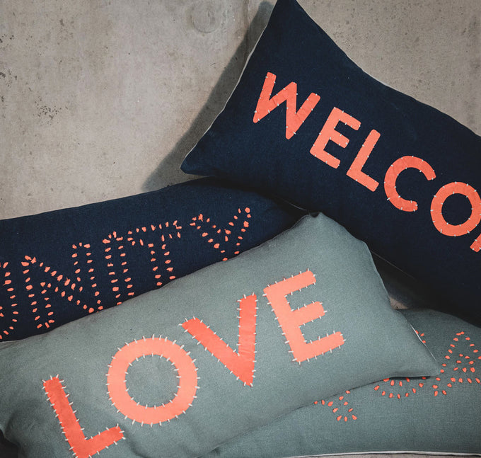 New: Refugee Handmade Solidarity Cushions