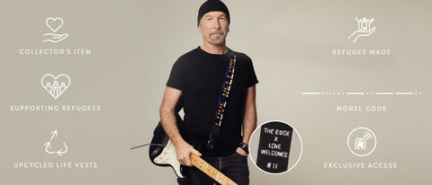 Legendary U2 guitarist The Edge partners with Love Welcomes