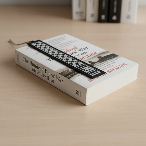 Tatreez Bookmark – Hand-Embroidered in Palestine