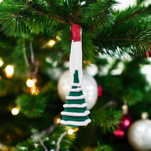 Christmas Tree Decoration - crocheted