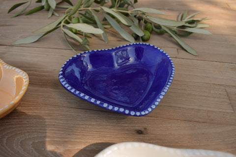 Handmade Heart Candy and Catchall Dish | Palestinian Pottery