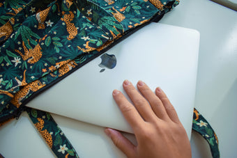 Cheetah Print Canvas Carry-All Bag – Limited Edition