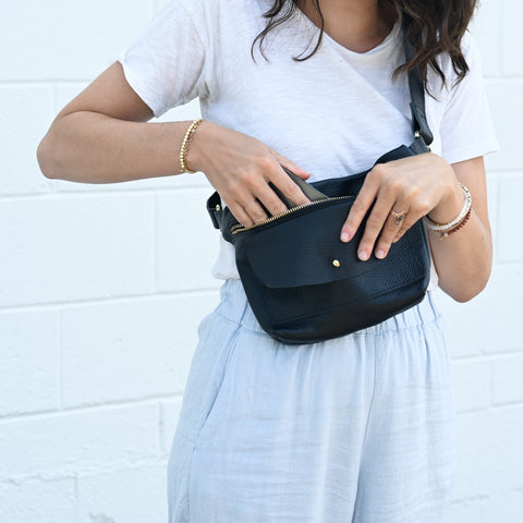 ESSENTIAL Crossbody Bag | Ethical Leather | Made in Ethiopia with Ethic Goods