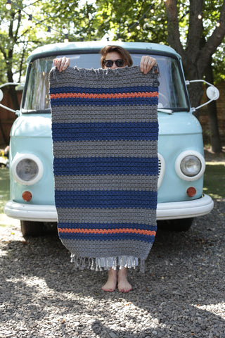 Crocheted Welcome Mat - 3.0 - Handmade in Ukraine