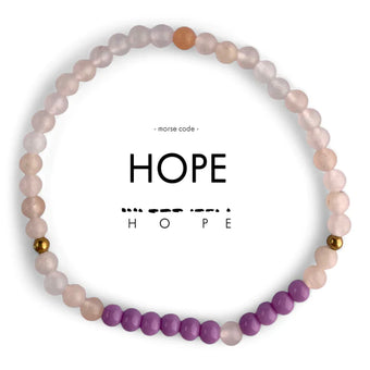 Morse Code Bracelet HOPE