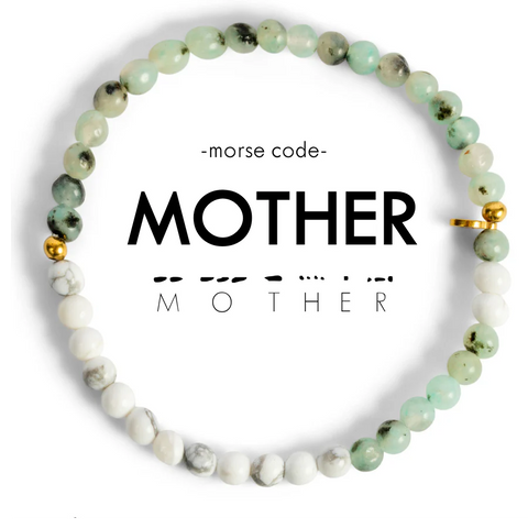 MOTHER Morse Code Bracelet – Moms Make Life Beautiful