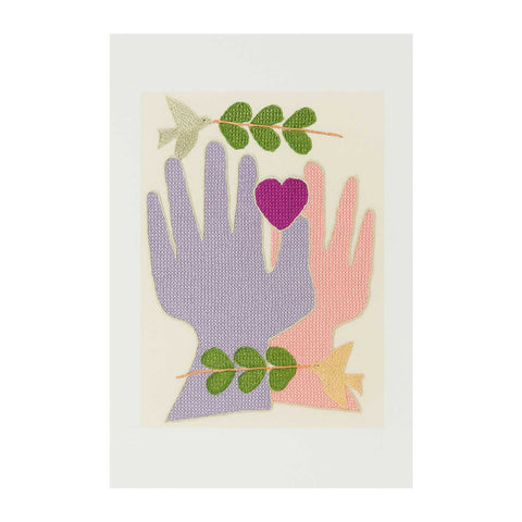 "Doves, Hands & Heart” Fine Art Print – Symbol of Peace & Women’s Empowerment