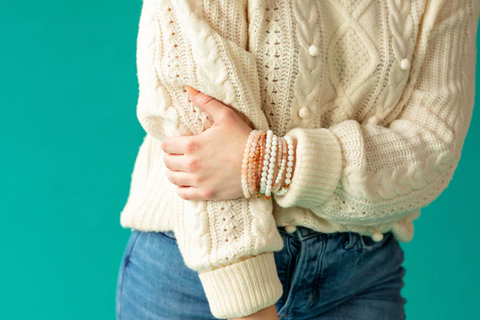 Morse Code Bracelet PEACE