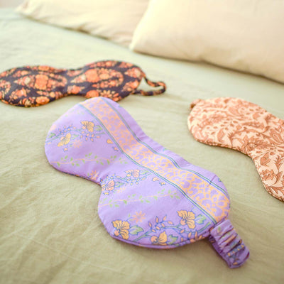 Upcycled Sari Sleep Mask – Assorted Colors