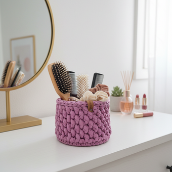 Small Crochet Basket | Handmade in Ukraine