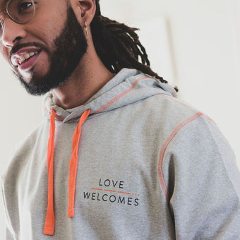 Love Welcomes Hoodie - Unisex