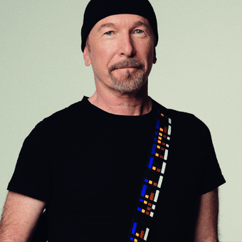 The Edge x Love Welcomes Guitar Strap