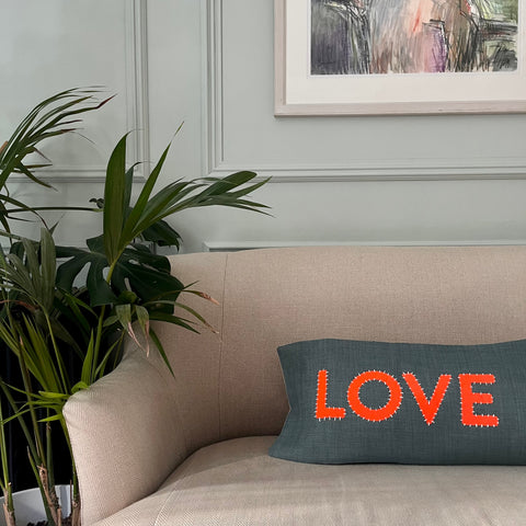 Her Story Cushion - LOVE